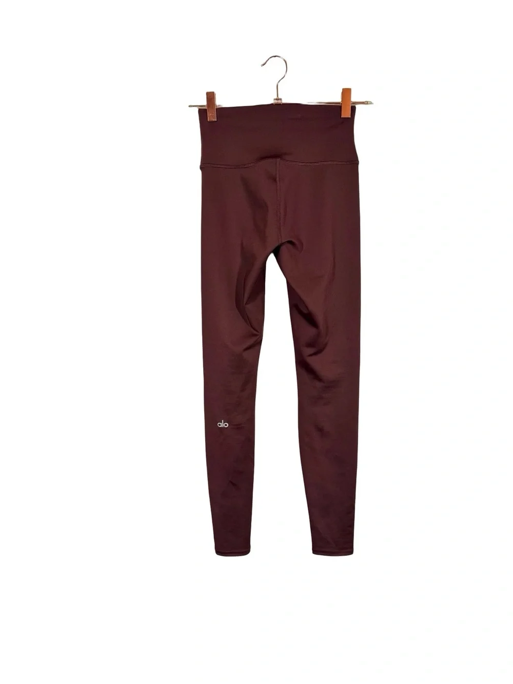 ALO Airlift 7/8 High-Waist Legging in Cherry Cola